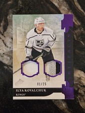 2019-20 Artifacts Purple Dual Premium Patch 01/25 Ilya Kovalchuk