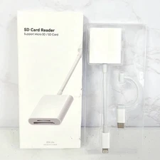 USB C 2 in 1 Hub Converter Type-C Adapter SD Card Reader For MacBook Pro Laptop