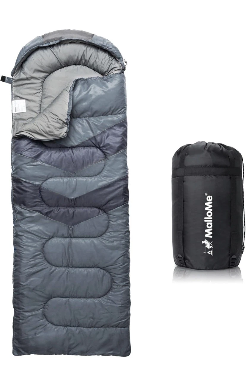 MalloMe Sleeping Bags for Adults & Kids Sleeping Bag 3-4 Season