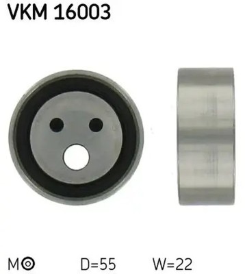 Zahnriemen-Spannrolle manuell VKM 16003 SKF für DACIA RENAULT