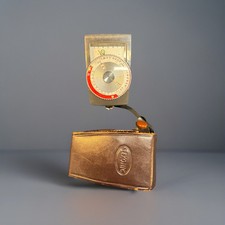 Vintage Sekonic Auto-Lum 1 Light Meter Model 86 Leather Case Works Made In Japan