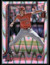 2025 Topps Chrome #121 Jack Kochanowicz RayWave Refractors