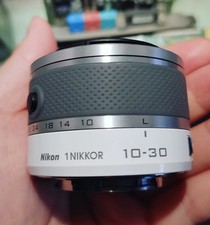 Nikon 1 NIKKOR VR 10-30mm f/3.5-5.6 White Zoom Lens J1 J2 J3 J4 J5 V1 V2 V3