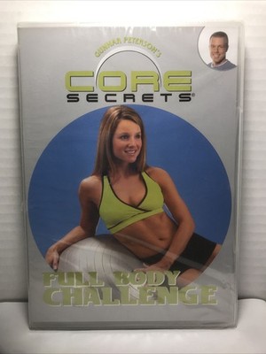 Gunnar Peterson's Core Secrets - Full Body Challenge (DVD, 2003) - Brand New