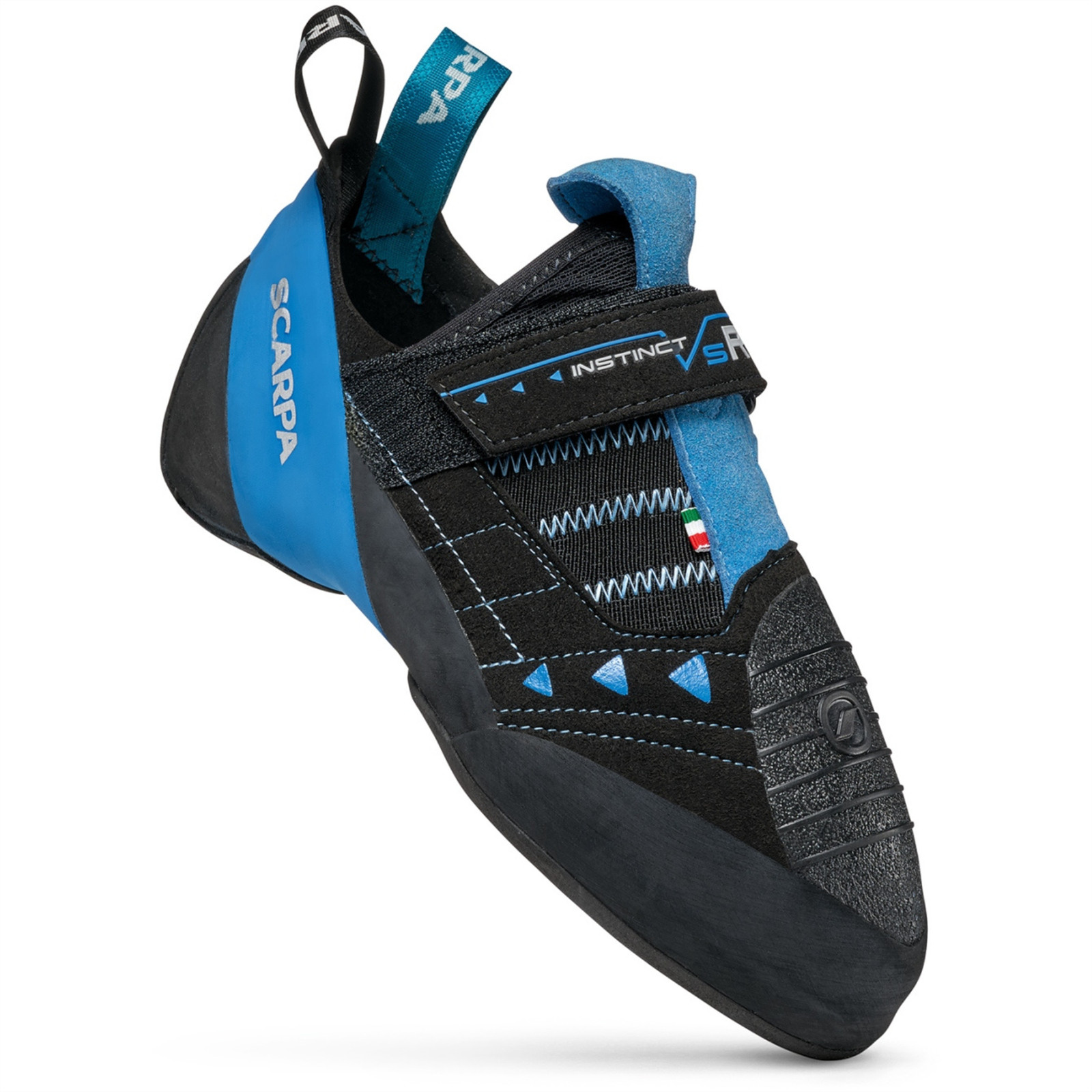 Scarpa Instinct VSR Kletterschuhe Azure Bouldern Sport Blazk Azure