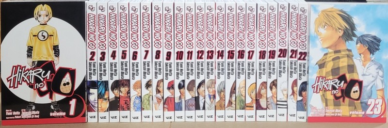 Hikaru No Go Manga Complete Set Volumes 1-23 Brand New Authentic Viz Media