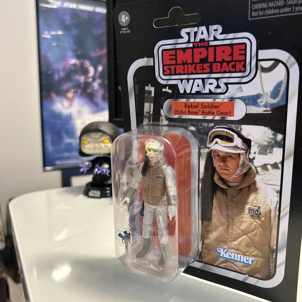 COLECCIÓN VINTAGE STAR WARS: SOLDADO REBEL (EQUIPO DE BATALLA BASE ECO) 2021 - VC68 Foto 2 de 4