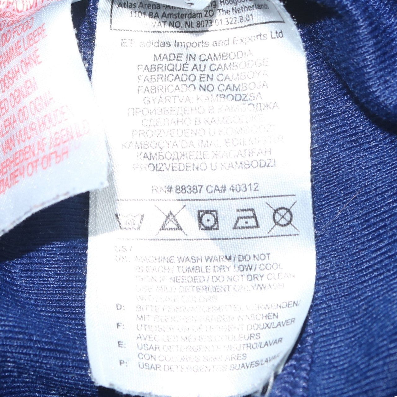 Adidas Blue Trousers Womens L image 8