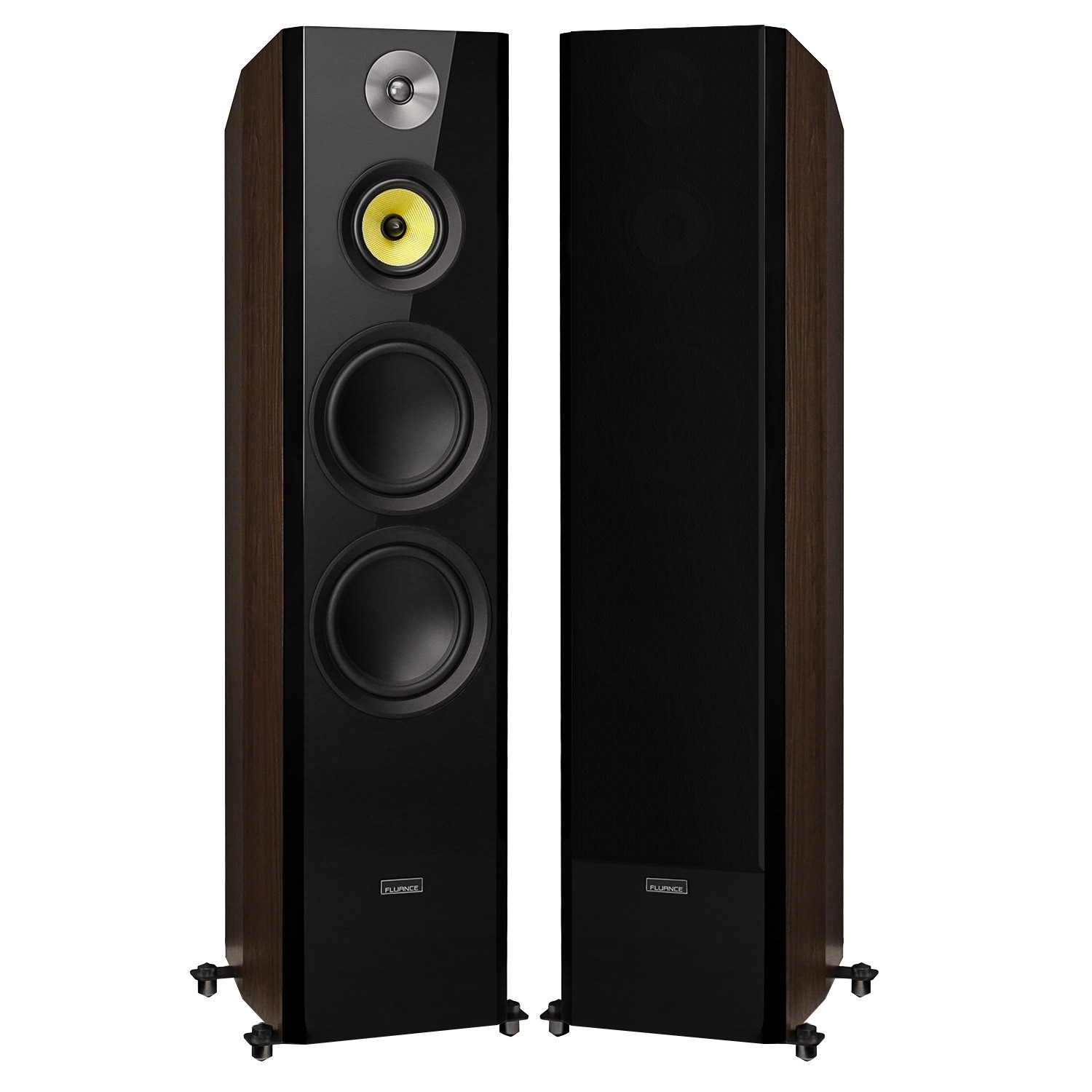 Fluance Signature HiFi 3-way Floorstanding Speakers - Dual 8