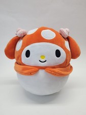 My Melody Mushroom Squishmallow Sanrio Hello Kitty 8  Plush Hot Topic Exclusive