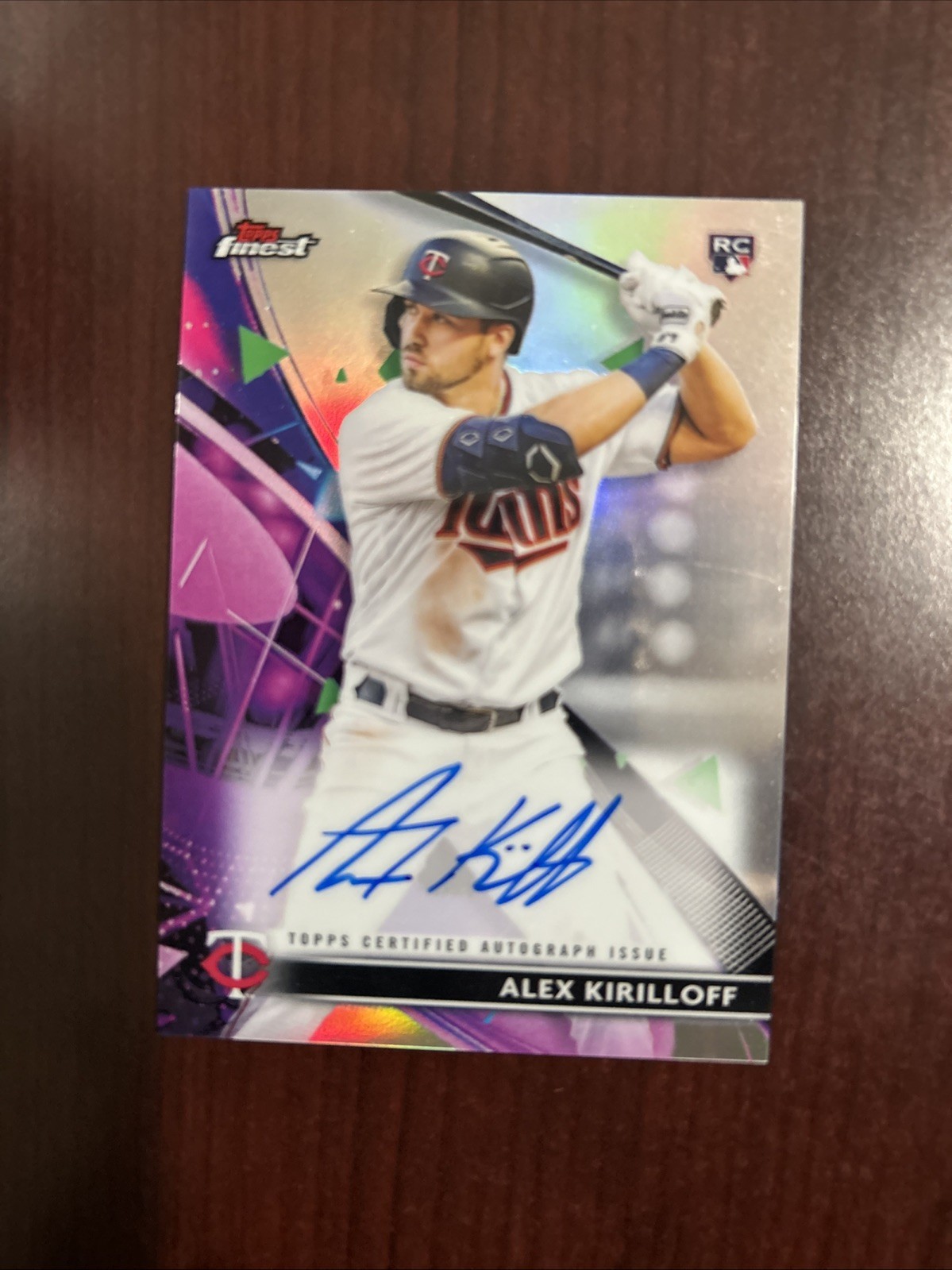 2021 TOPPS FINEST ALEX KIRILLOFF #FA-AK1 RC AUTO ON-CARD TWINS *Qty*