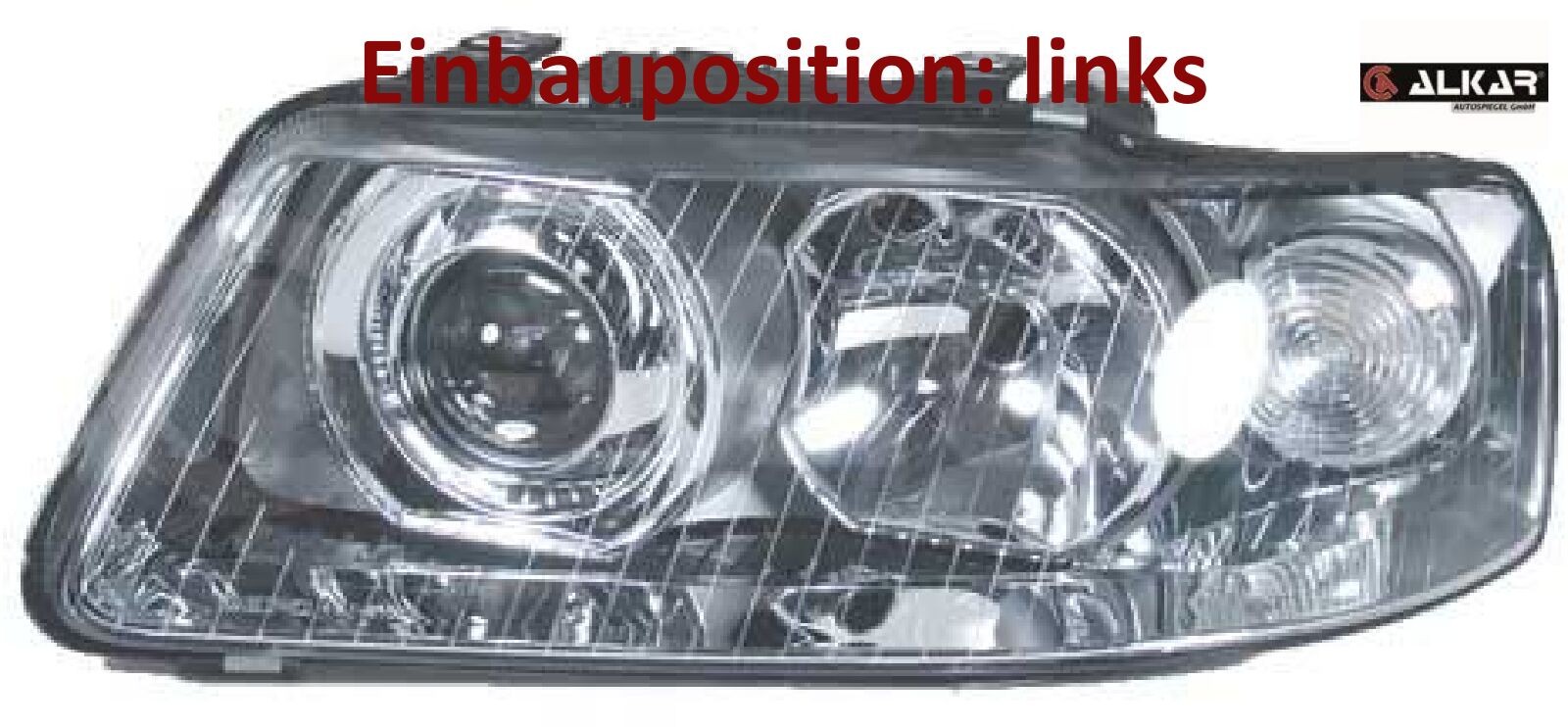 Alkar 2745500 Hauptscheinwerfer | Kompatibel mit: AUDI A3 - Bild 4