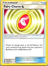 Fairy Charm Dragon 177/214 Uncommon Lost Thunder Pokemon Moderately Played