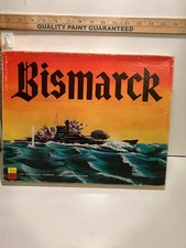 1962 BISMARCK BOARD GAME by AVALON HILL - COMPLETE
