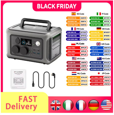 ALLPOWERS Portable Power Station R600, 299Wh LiFeP04 Battery with 2x 600