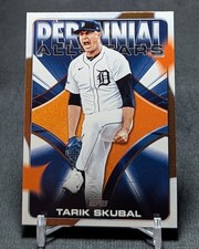 Tarik Skubal Perennial All-Stars 2026 Topps Series 1 Celebration #PAS-21 Tigers