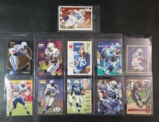 Indianapolis Colts Marshall Faulk Football Card Lot (11) W/RC