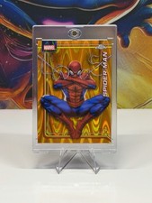 2026 Topps Chrom Marvel Spider-Man 08 /25 Pomarańczowy RayWave #163