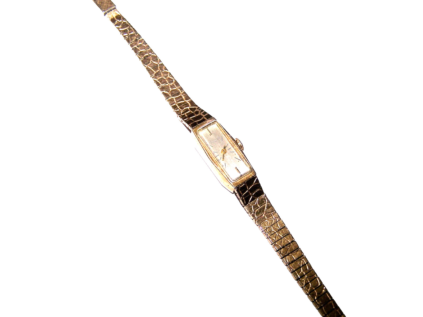 Bulova Women’s Mechanical Thin Rectangular Gold t… - image 7