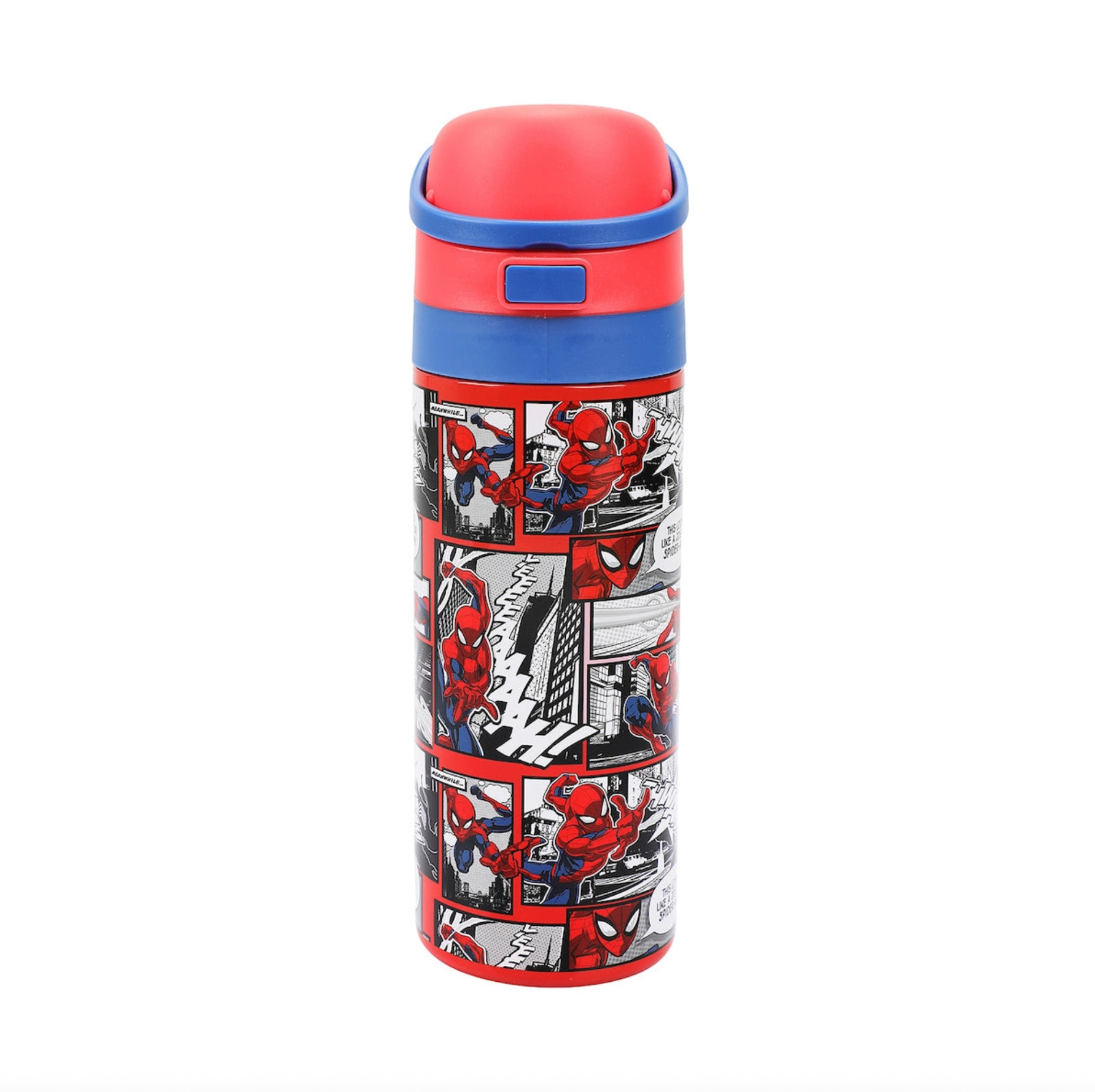 Spider-Man Comic Panels 24 oz Stainless Steel Water Bottle