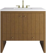 James Martin Vanities 435-V36-3WZ Hudson 36