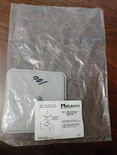 MILBANK A9064 LARGE CLOSING PLATE for METER SOCKET HUB 5" x 5" WING NUT NEW