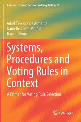 Systems, Procedures and Voting Rules in Context Almeida (u. a.) Taschenbuch xiii