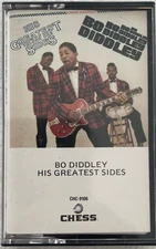 BO DIDDLEY - HIS GREATEST SIDES CRC CASSETTE EX/VG+ COLUMBIA CHC-9106
