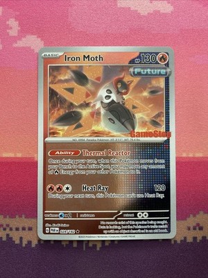 Pokemon Karte Eisenmotte Gamestop Stamp 028/182 Near Mint