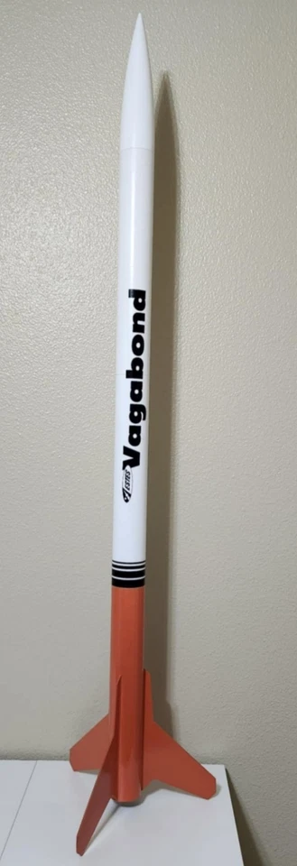 Estes Vagabond Flying Model Rocket Kit PSll 2.5" Upscale 29mm 57.5" Tall New  - Image 3 of 4