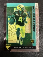 2021 Panini Chronicles Draft Picks #245 Rondale Moore Flux Base Silver Purdue