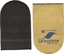 Warwick Enterprises Adjust A Lift Heel Lift, Large 2 Count Pack of 1 , Black