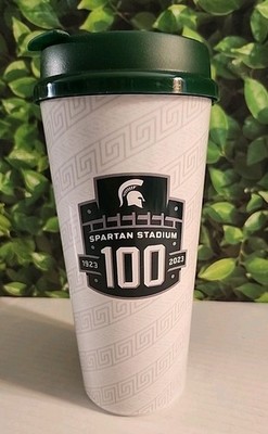 Michigan State University Spartan Stadium 100 Years Whirley 24oz Travel Mug