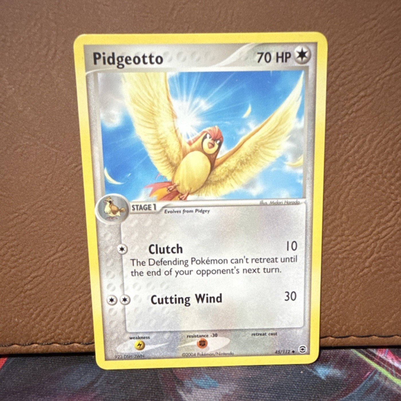 Pokémon Pidgeotto EX FireRed & LeafGreen 45/112 Stage 1 70HP Uncommon Regular