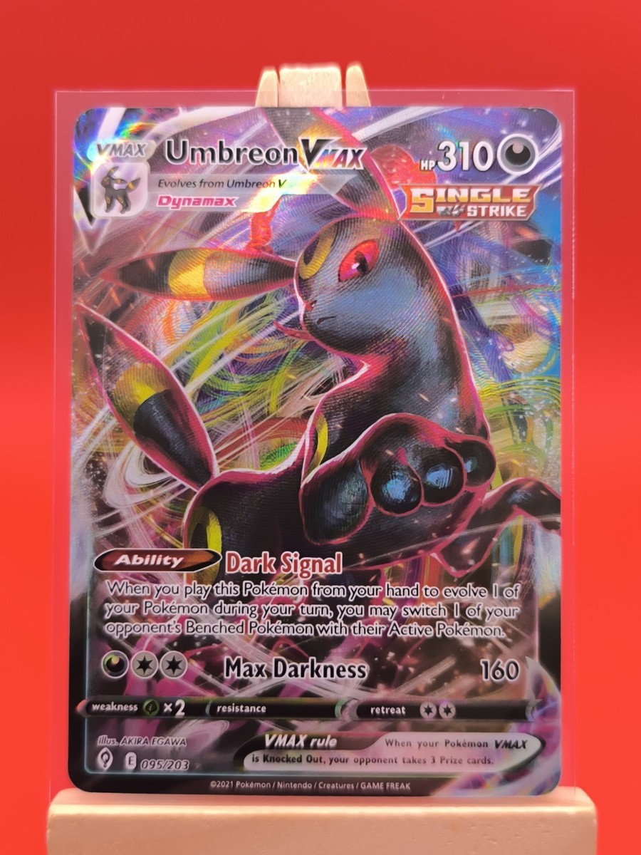 Umbreon VMAX 095/203 Evolving Skies Ultra Rare Holo Pokemon Card