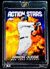AARON JUDGE REFRACTOR NEW YORK YANKEES MVP COLORBLAST RARE INVESTMENT CARD SSP