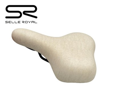 SELLE ROYAL Sattel in Creme Weiß Classic Touring Fahrradsattel Retro Unisex