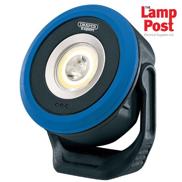 Draper 65688 COB/SMD LED Wireless/USB Rechargeable Mini Flood Light 7W 670 Lumen