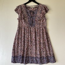 Nurture by Westbound Small Floral Babydoll Dress Y2K 90s Whimsical Boho