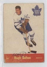 1955-56 Parkhurst Hugh Bolton #14 0a4