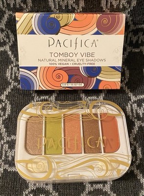 NEW/Sealed Pacifica Tomboy Vibes Natural Mineral Eyeshadow 5 Shades 0.127 oz