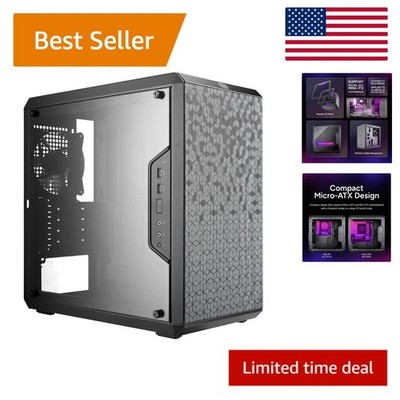 MasterBox Q300L Mini-Tower Case - Compact Micro-ATX Design with Dust Filters