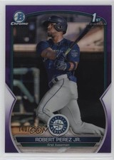 2023 Bowman Chrome Prospects Purple Refractor /250 Robert Perez Jr #BCP-124 16el
