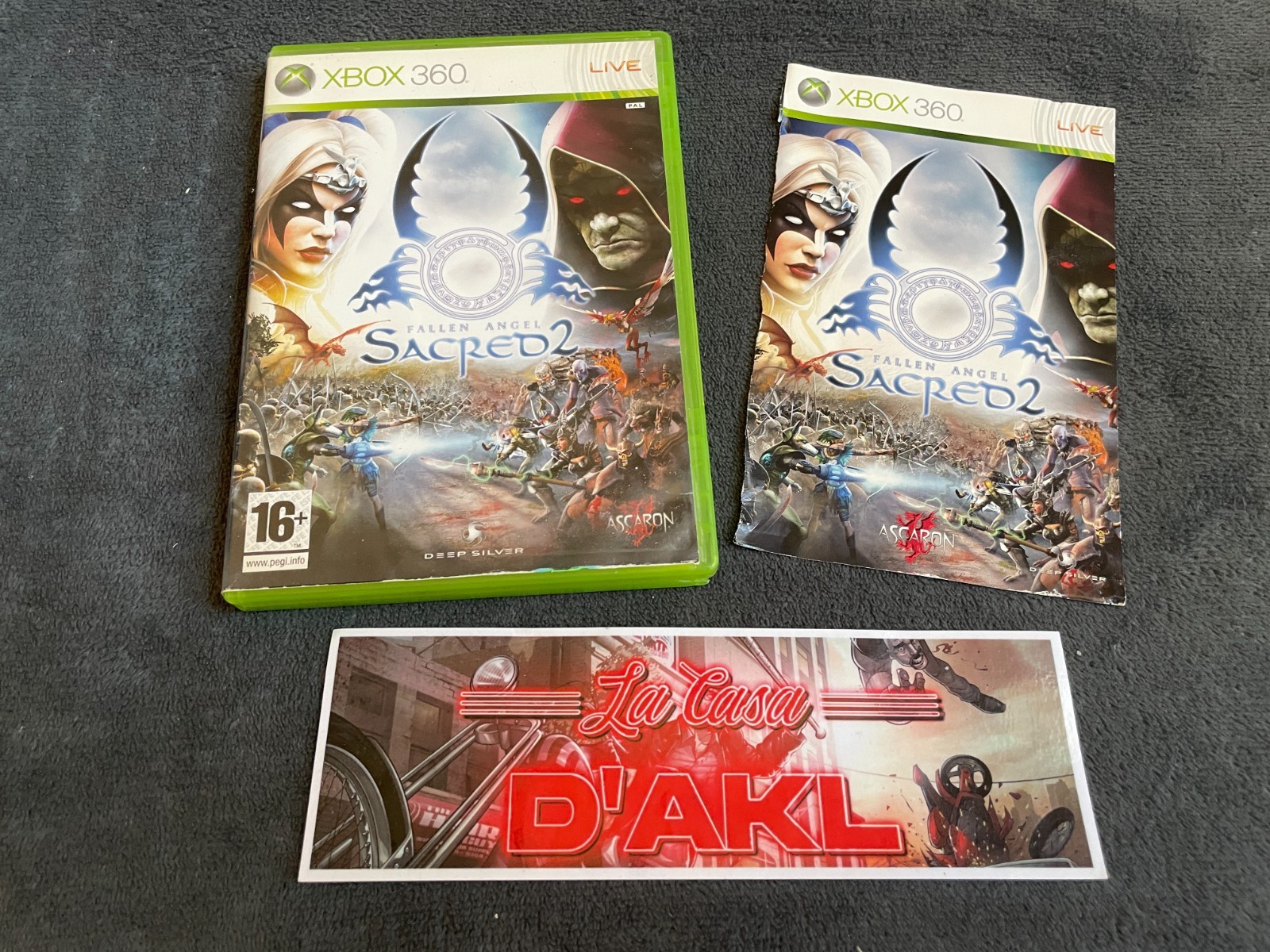Sacred 2 Fallen Angel sans notice sur XBOX 360 - FR TBE