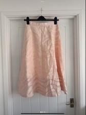 Principles - Stunning Blush Pink Women’s Textured MIDI Skirt (“5”)