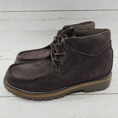 Bass Kilduff Mens 9 Chocolate Brown Suede Leather Chukka Boot Hiking 1493-211