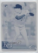 2016 Bowman Rookies Printing Plate Cyan 1/1 Adalberto Mondesi Raul #149 2s6