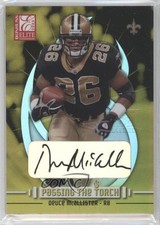 2003 Donruss Elite Passing the Torch 31/100 Deuce McAllister #PT-9 Auto 1h1