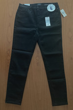  78 Curve Appeal Shaping System Size 12 High Rise Stretch Skinny Black Jeans NWT