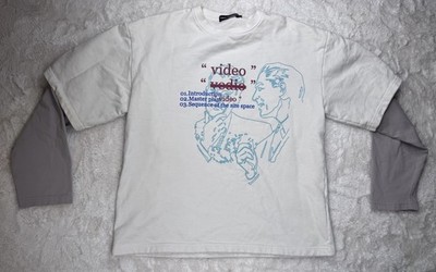 Taka Original Create The Fun Layered Long Sleeve Graphic Video Streetwear Sz L